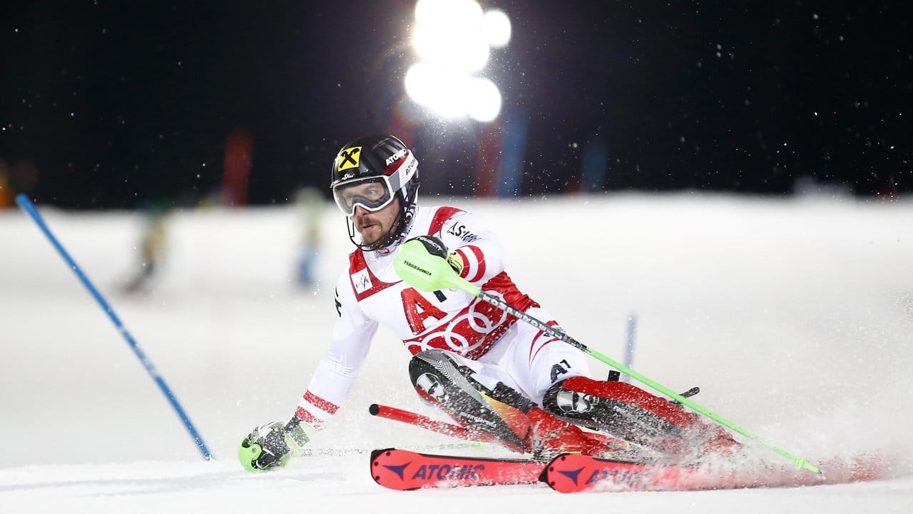 Fuhr beim Flutlicht-Slalom in Schladming zum 54. Fuhr beim Flutlicht-Slalom in Schladming zum 54.