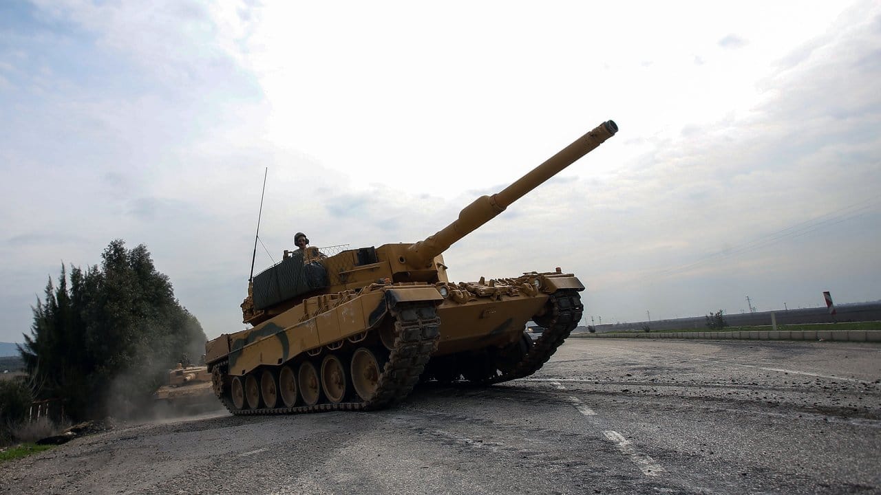 Die Türkei hatte Leopard-2-Panzer bereits im Kampf gegen den IS eingesetzt.