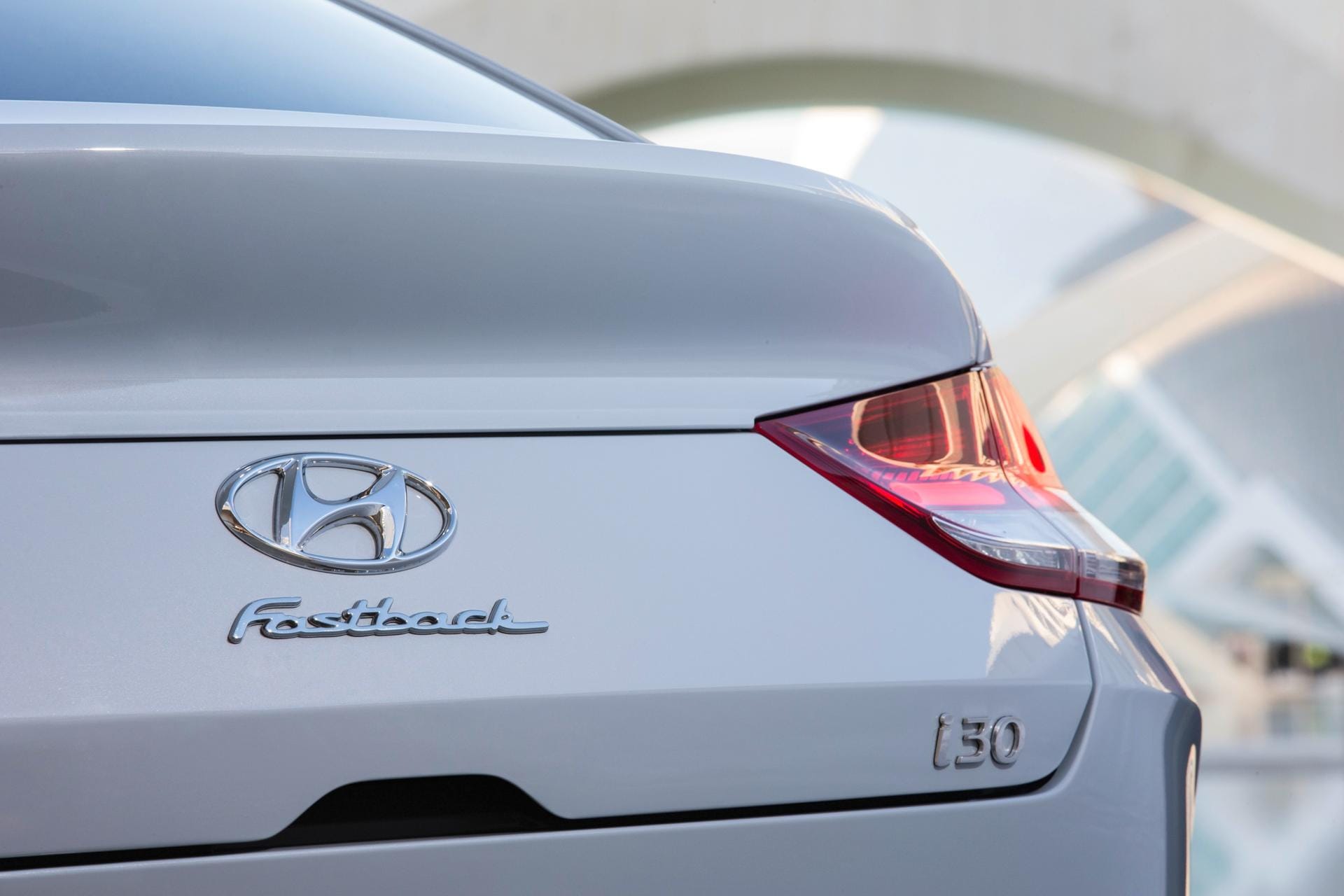 Hyundai i30-Fastback: Das charakteristische Heck des i30.
