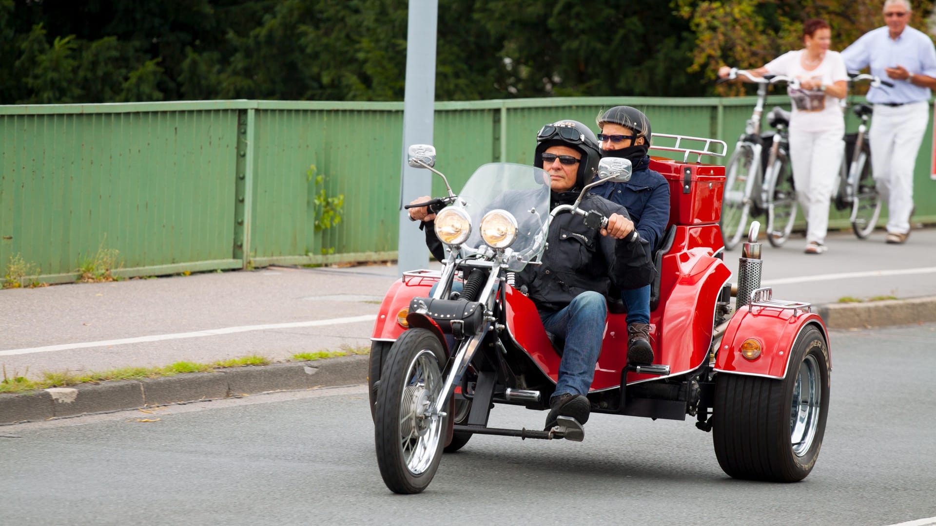 Auch Trikes gehören zur Führerscheinklasse A.