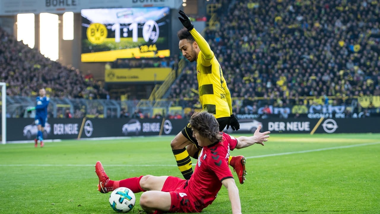 Kein BVB-Sieg bei der Rückkehr von Pierre-Emerick Aubameyang. Kein BVB-Sieg bei der Rückkehr von Pierre-Emerick Aubameyang.