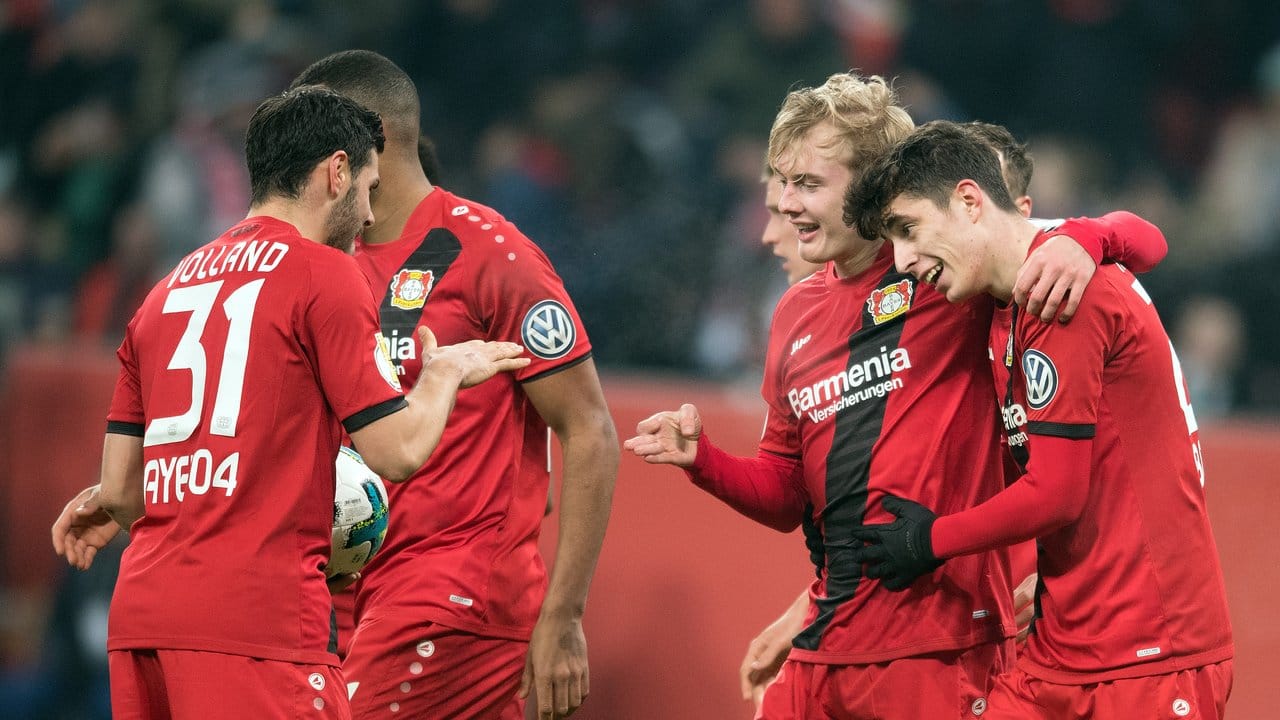 Bayer Leverkusen steht nach dem 4:2 gegen Werder Bremen im Pokal-Halbfinale.