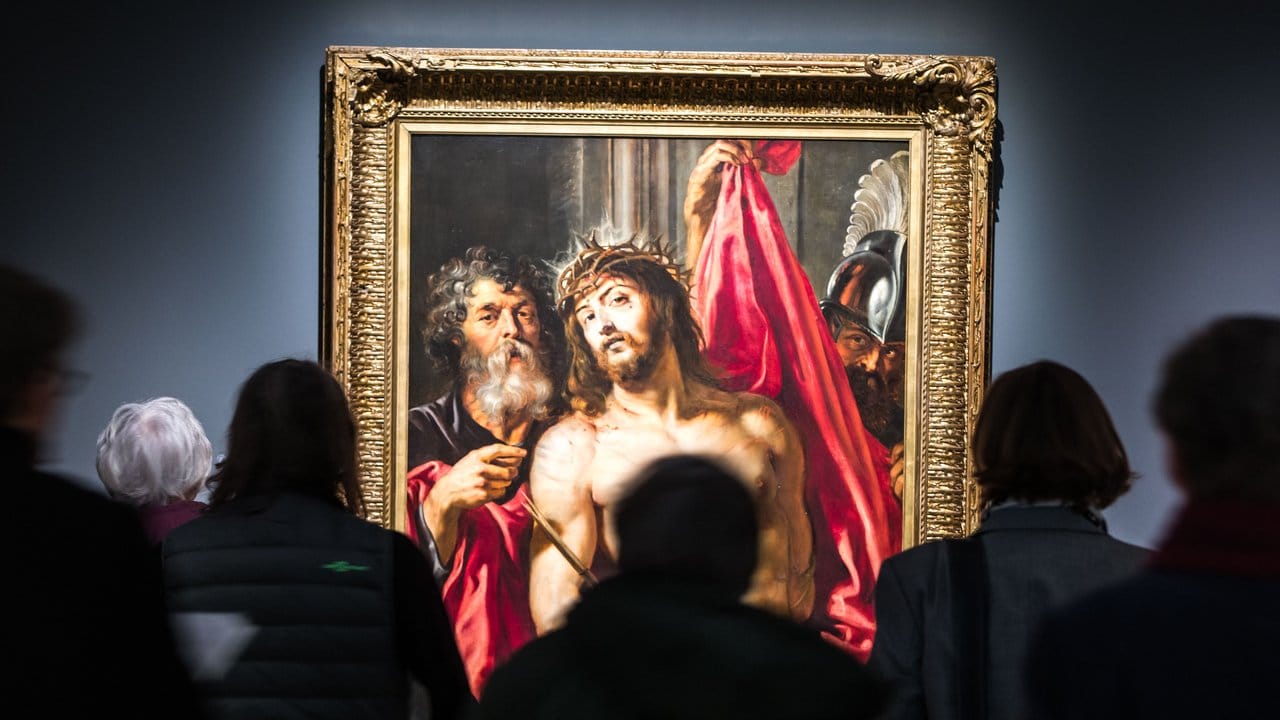 Peter Paul Rubens, Ecce Homo, um 1612. Peter Paul Rubens, Ecce Homo, um 1612.