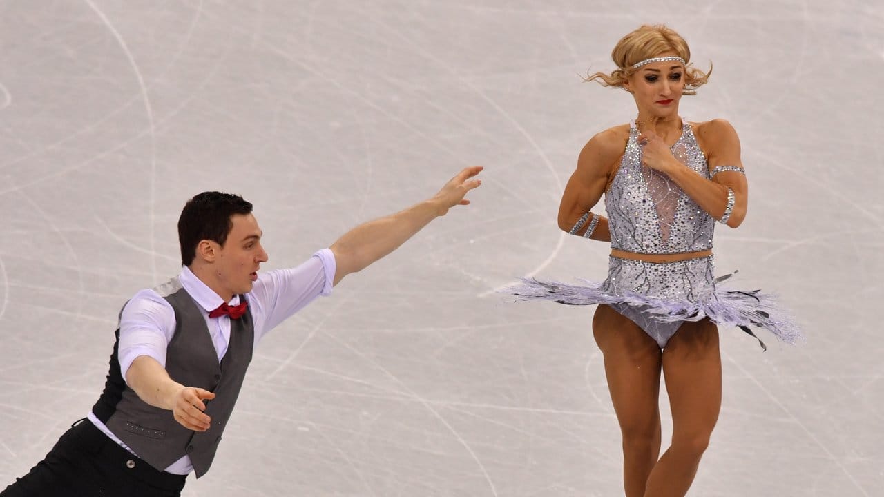 Aljona Savchenko und Bruno Massot bei der Kurzkür. Aljona Savchenko und Bruno Massot bei der Kurzkür.