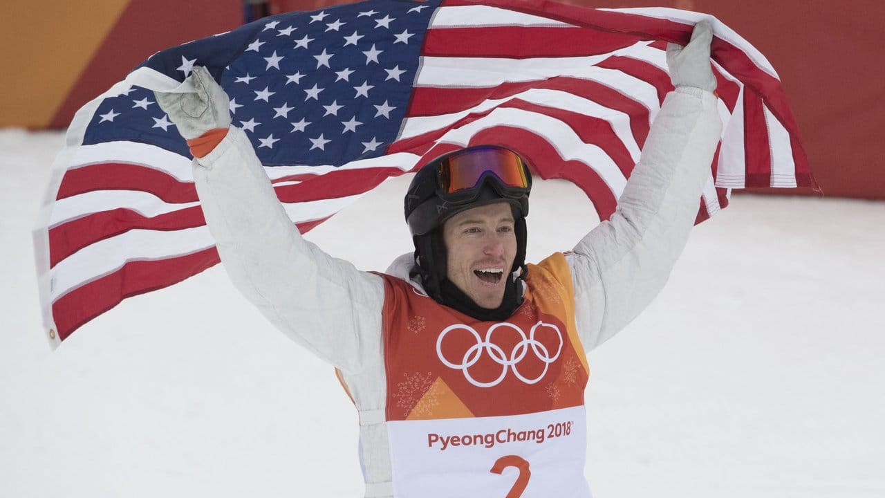 Der dritte Olympiasieg Snowboard-Superstar Shaun White.
