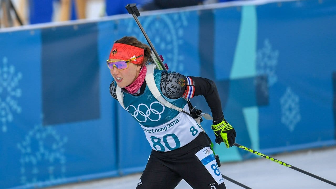 Laura Dahlmeier holte im Einzel die Bronzemedaille.