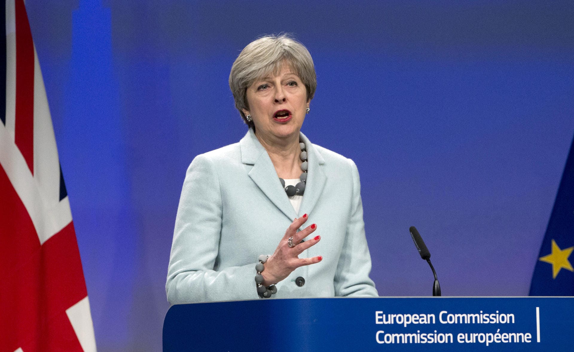 Theresa May: Die britische Premierministerin verfolgt im Brexit-Streit mit der EU einen unnachgiebigen Kurs. Die Verhandlungen sind zäh.
