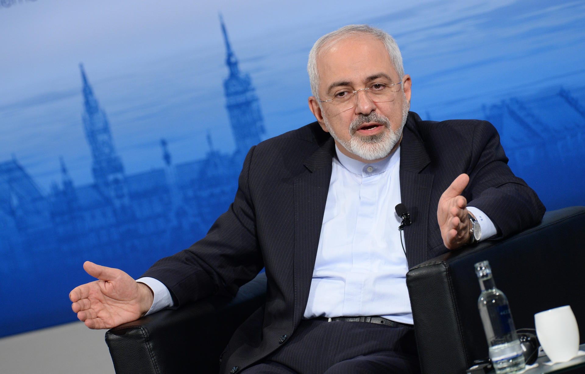 Mohammed Dschawad Sarif: Irans Außenminister gilt als Architekt des Atomabkommens. Die aktuellen Spannungen mit Israel und die Rolle des Irans im Syrien-Krieg dürften Sarif in München beschäftigen.