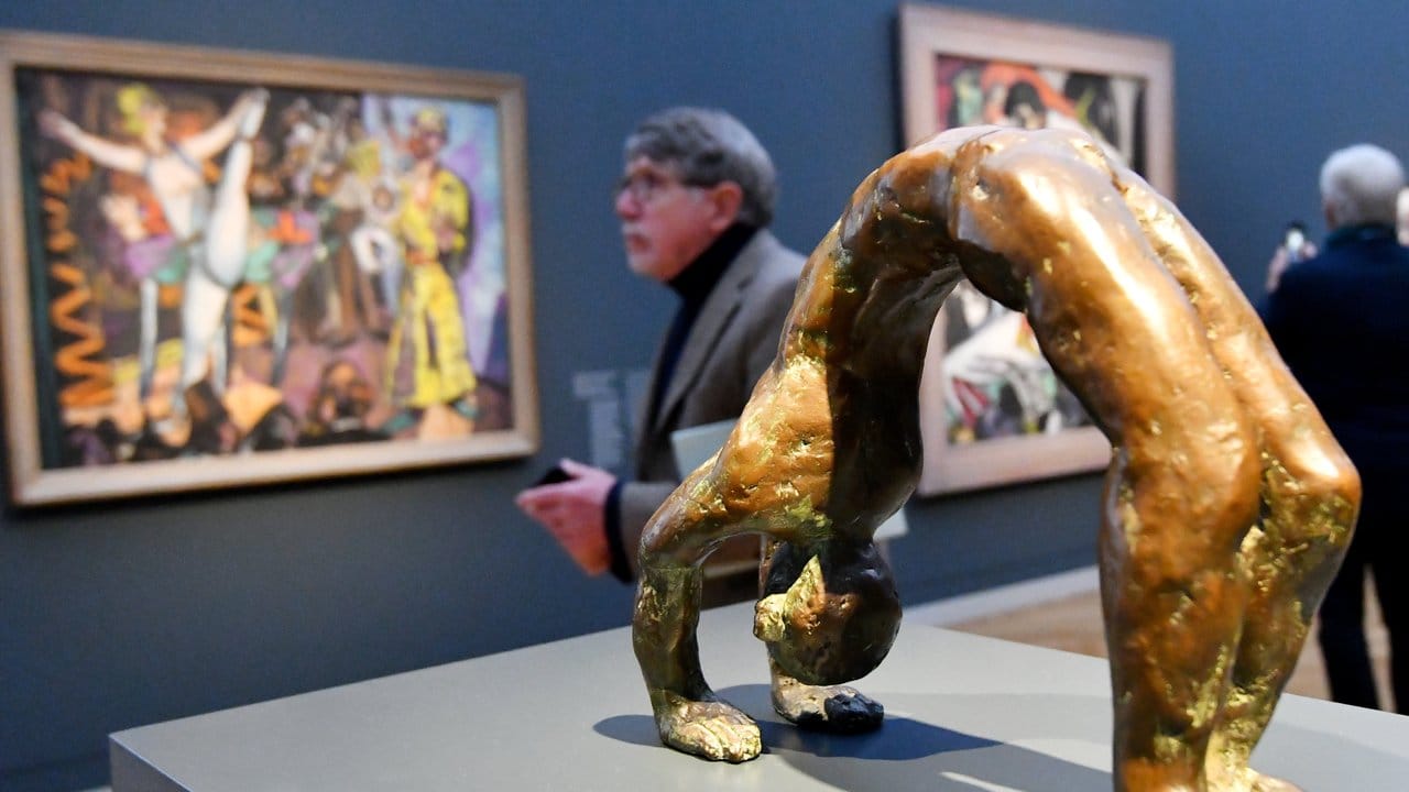 Max Beckmann hat nur wenige Skulpturen geschaffen.