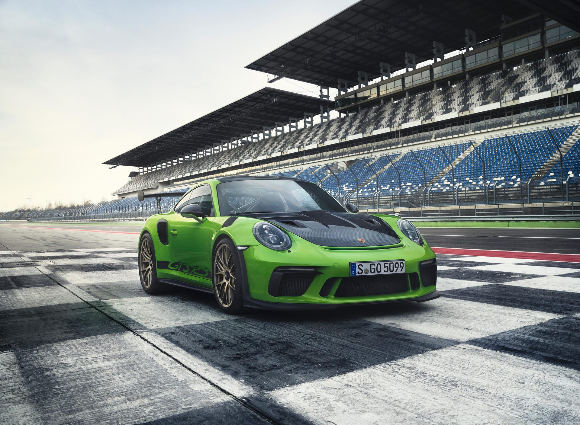 Mit starkem Saugmotor: der Porsche GT3 RS.