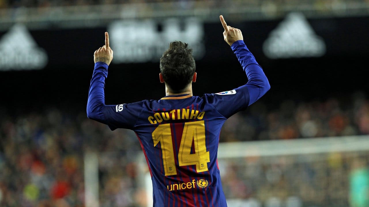 Philippe Coutinho hat das 2:0 für den FC Barcelona im Spiel gegen den FC Malaga erzielt. Philippe Coutinho hat das 2:0 für den FC Barcelona im Spiel gegen den FC Malaga erzielt.