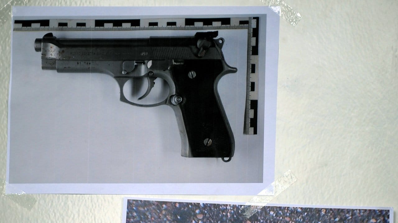 Bilder der Tatwaffe von Tim K. Bilder der Tatwaffe von Tim K.