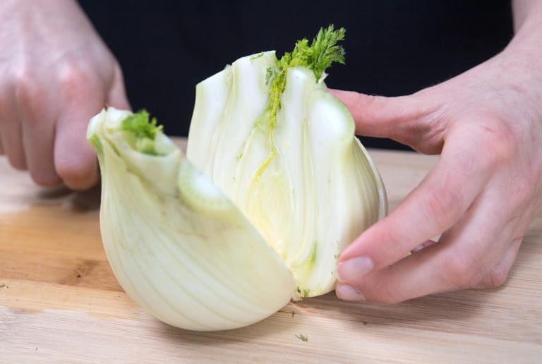 Fenchel richtig schneiden