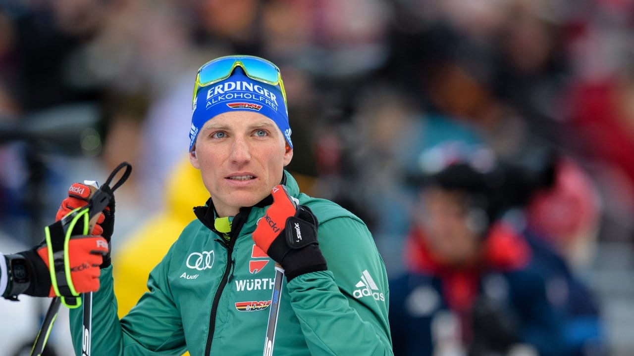 Bester Deutscher zum Auftakt des Biathlon-Weltcups in Tjumen: Erik Lesser.