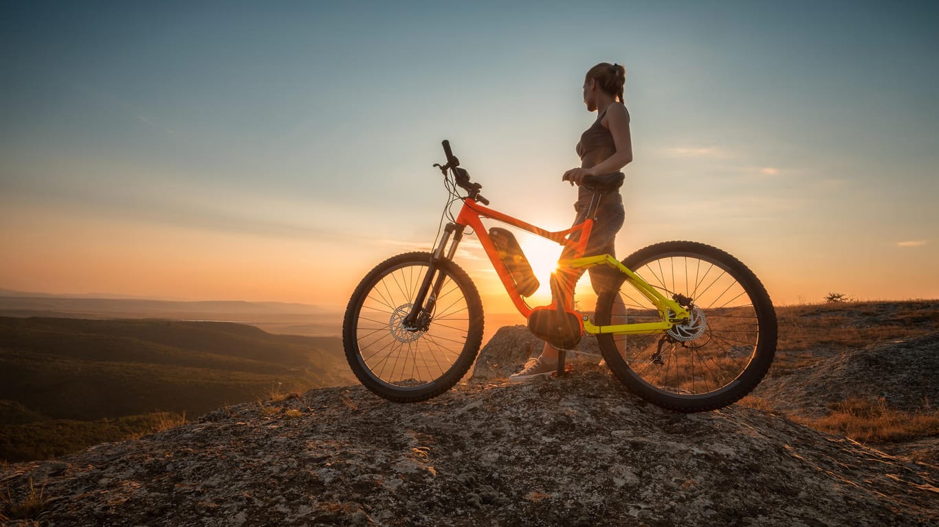 Mountainbike mit E-Motor: Längst werden auch E-Bikes angeboten, die für ganz bestimmte Zwecke optimiert sind.