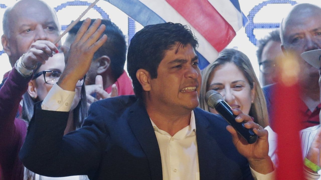 Carlos Alvarado ist in Costa Rica zum neuen Präsidenten gewählt worden.