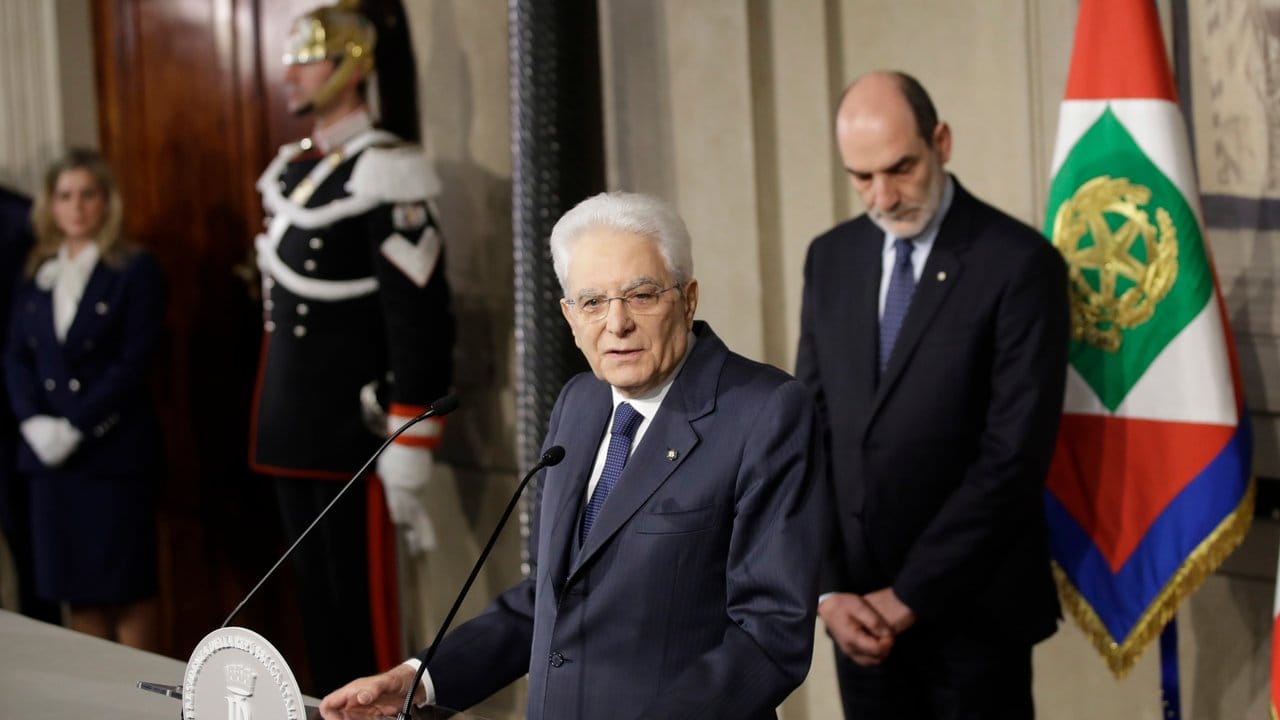 Auf Italiens Staatspräsident Sergio Mattarella warten noch schwierige Vermittlungsgespräche.