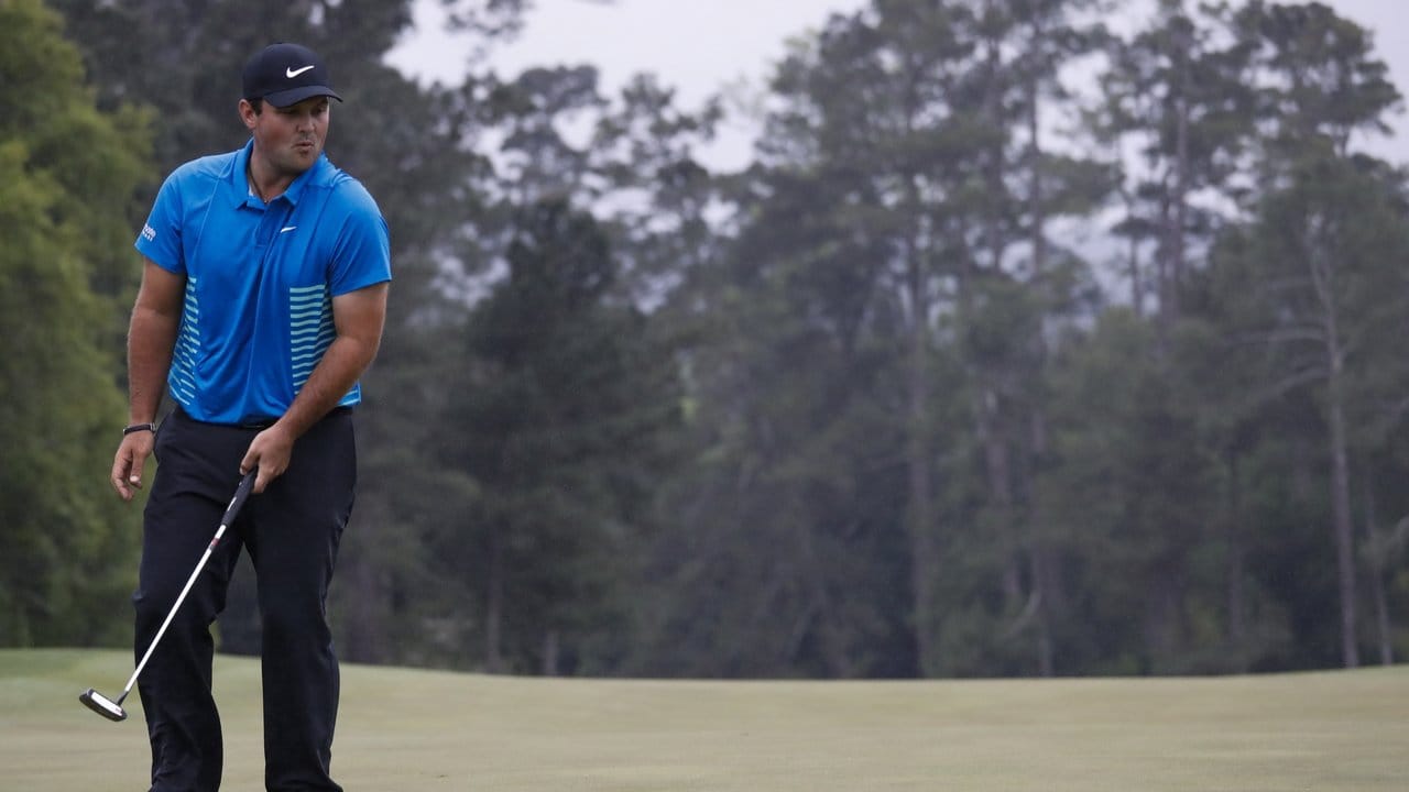 Geht als Führender in den Finaltag beim Golf-Masters-Turnier in Augusta: Patrick Reed.