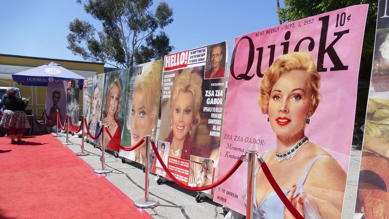 Erinnerung an Zsa Zsa Gabor. Erinnerung an Zsa Zsa Gabor.