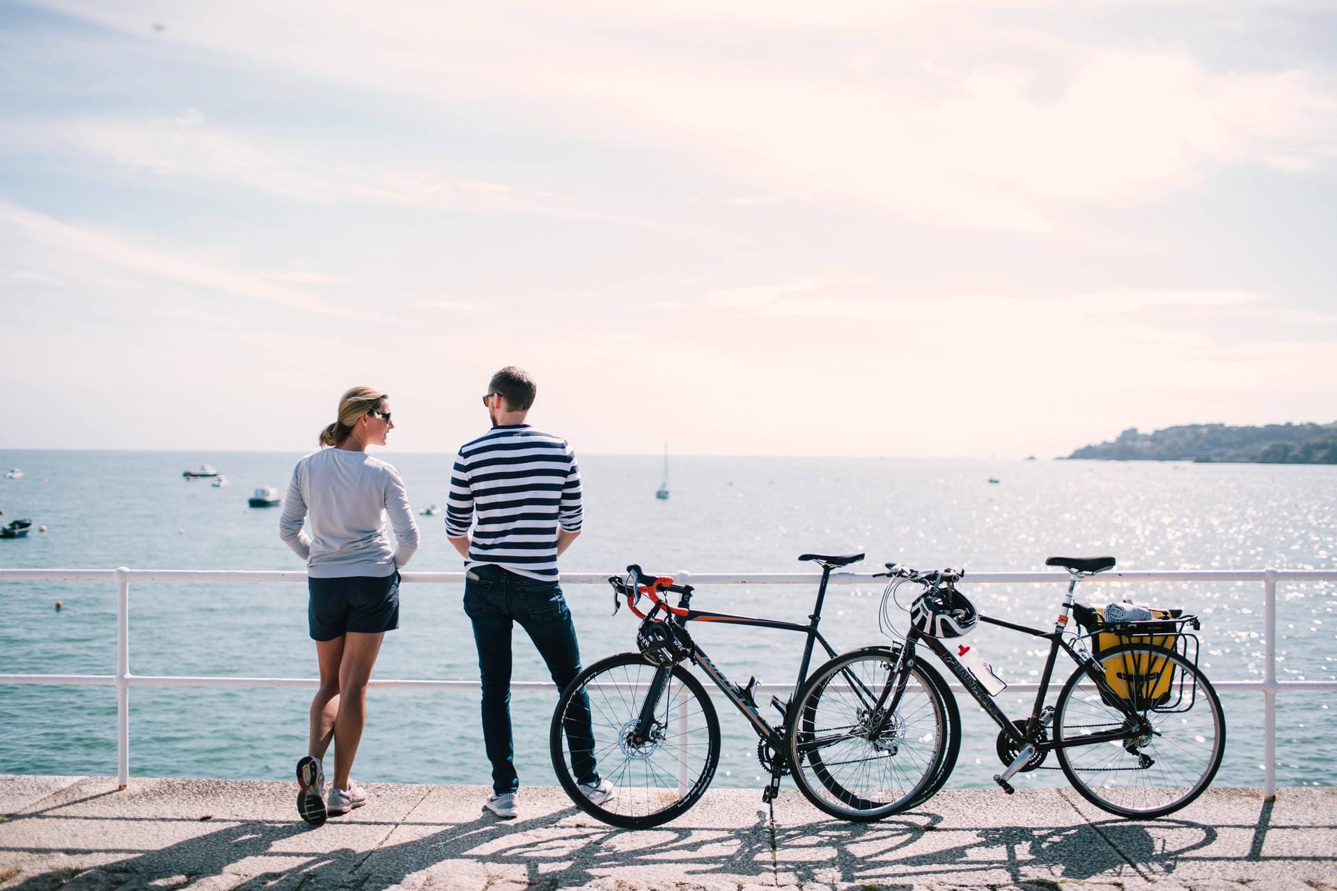 Radfahrerparadies Jersey: Schwingen Sie sich aufs Fahrrad und beginnen Sie eine Entdeckungstour über die Insel. Radfahrerparadies Jersey: Schwingen Sie sich aufs Fahrrad und beginnen Sie eine Entdeckungstour über die Insel.