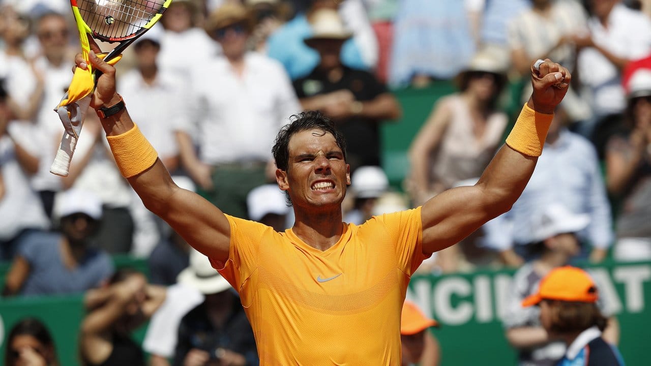 Sandplatzkönig Rafael Nadal hat zum elften Mal das Masters in Monte Carlo gewonnen.