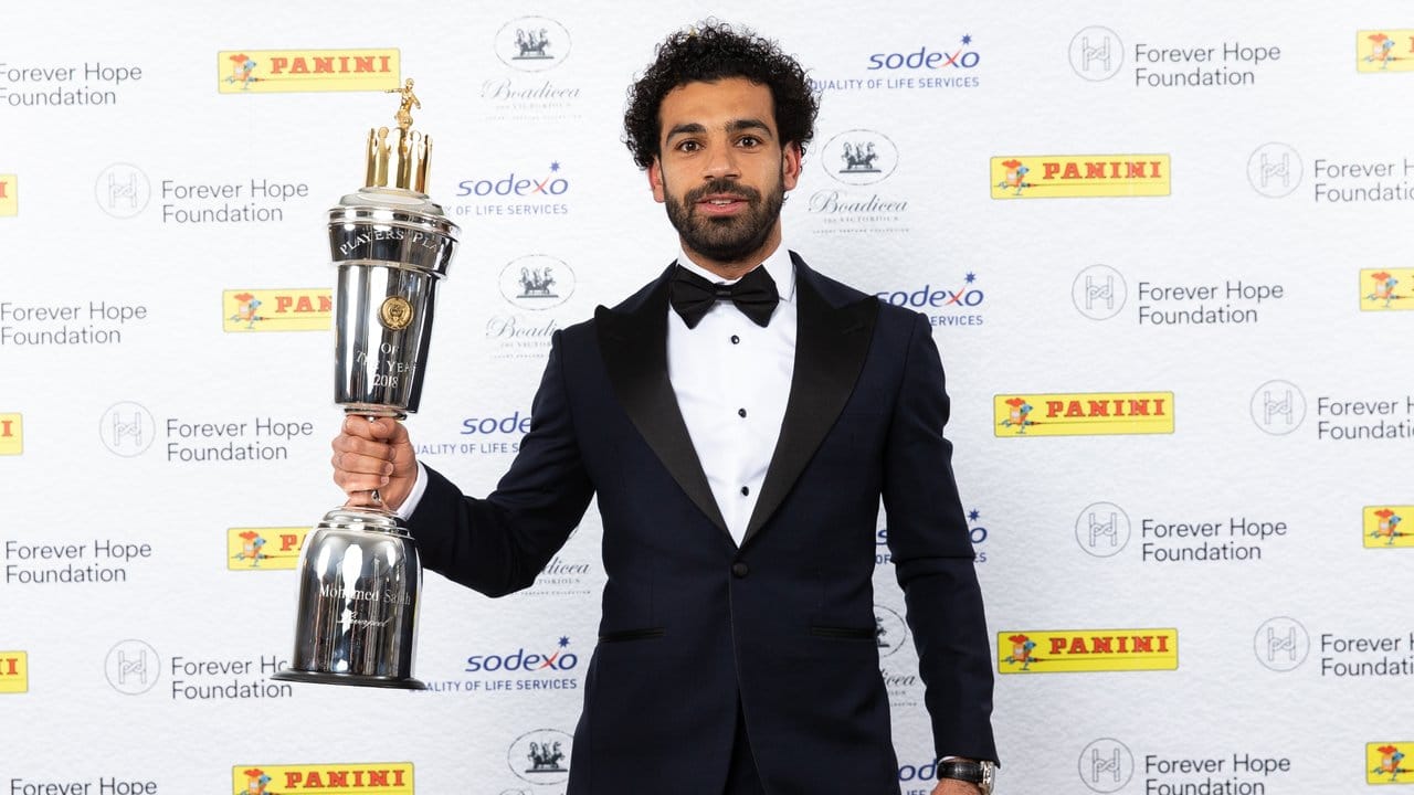 Der Ägypter Mohamed Salah wurde in England als Spieler des Jahres ausgezeichnet.