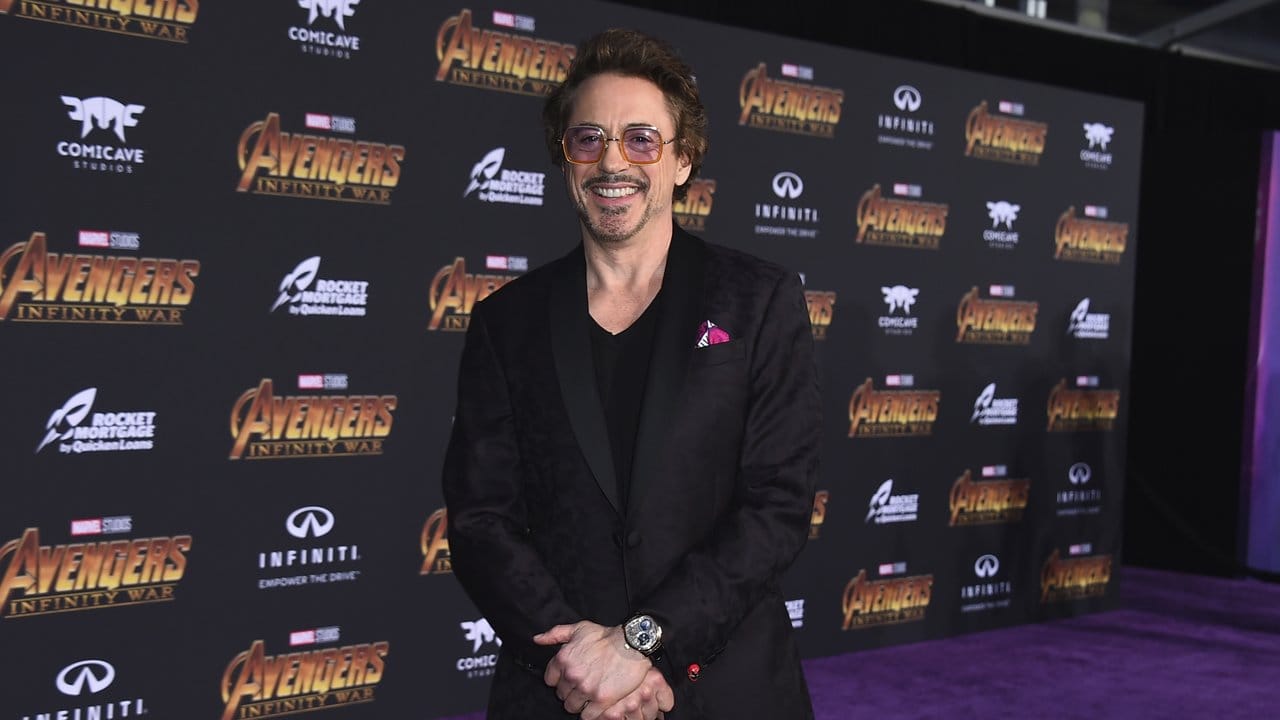 Iron Man bei der Weltpremiere: Robert Downey Jr.