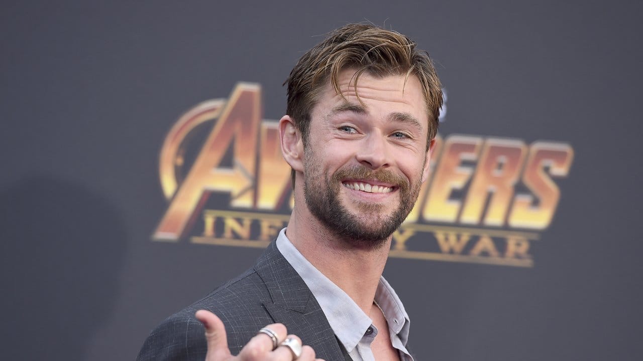 Der Mann mit dem Hammer: Chris "Thor" Hemsworth. Der Mann mit dem Hammer: Chris "Thor" Hemsworth.