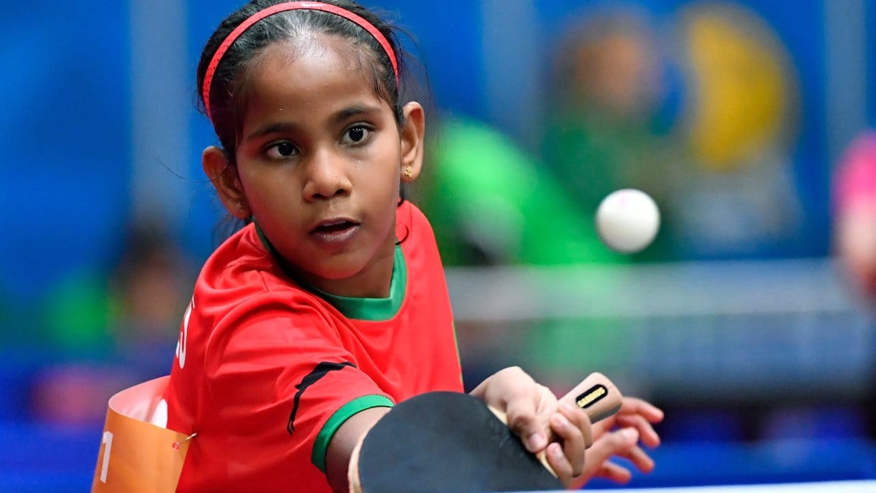 Fathimath Dheema Ali von den Malediven ist die jüngste Spielerin bei der Team-WM.