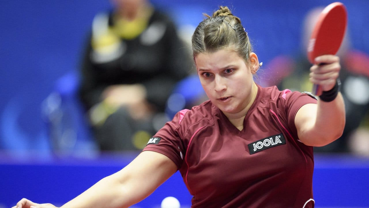 Petrissa Solja holte den ersten Punkt gegen Luxemburg.