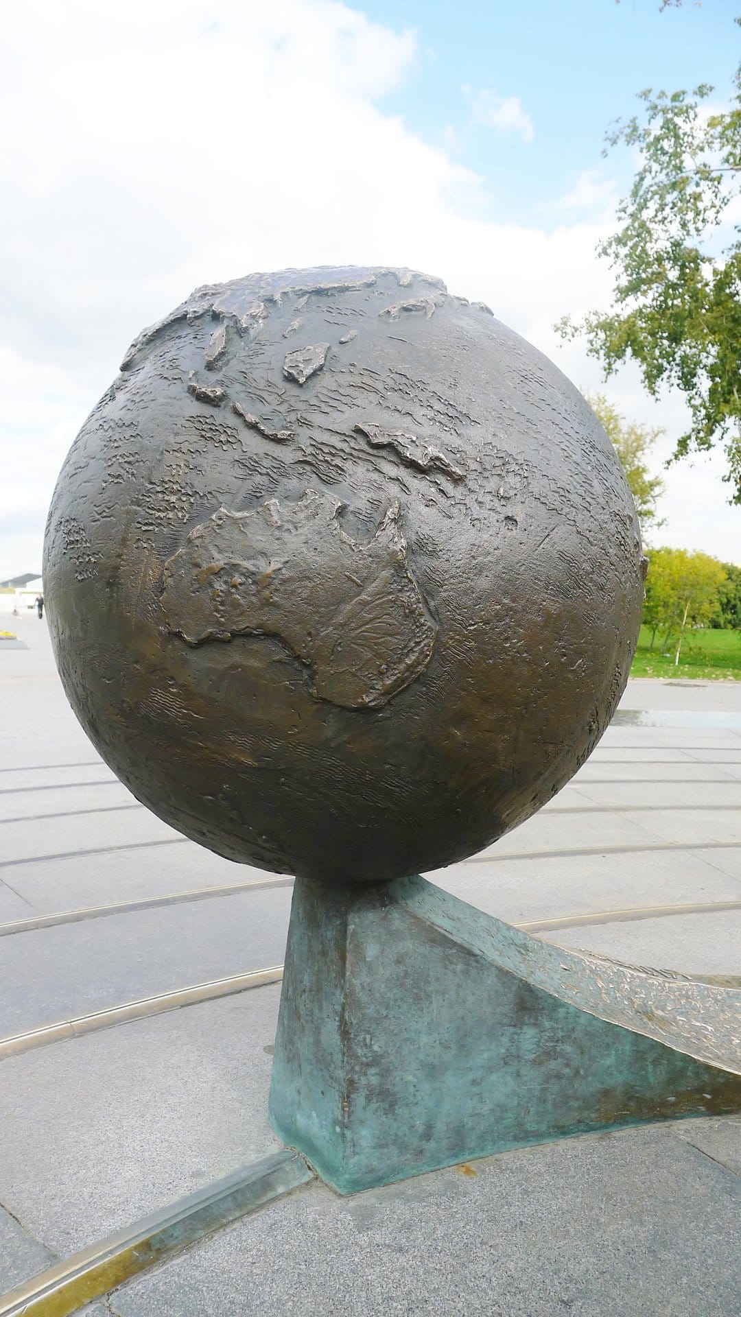 Auf diesem Globus in Moskau fehlen unter anderem auch Tasmanien oder Neukaledonien. Auf diesem Globus in Moskau fehlen unter anderem auch Tasmanien oder Neukaledonien.