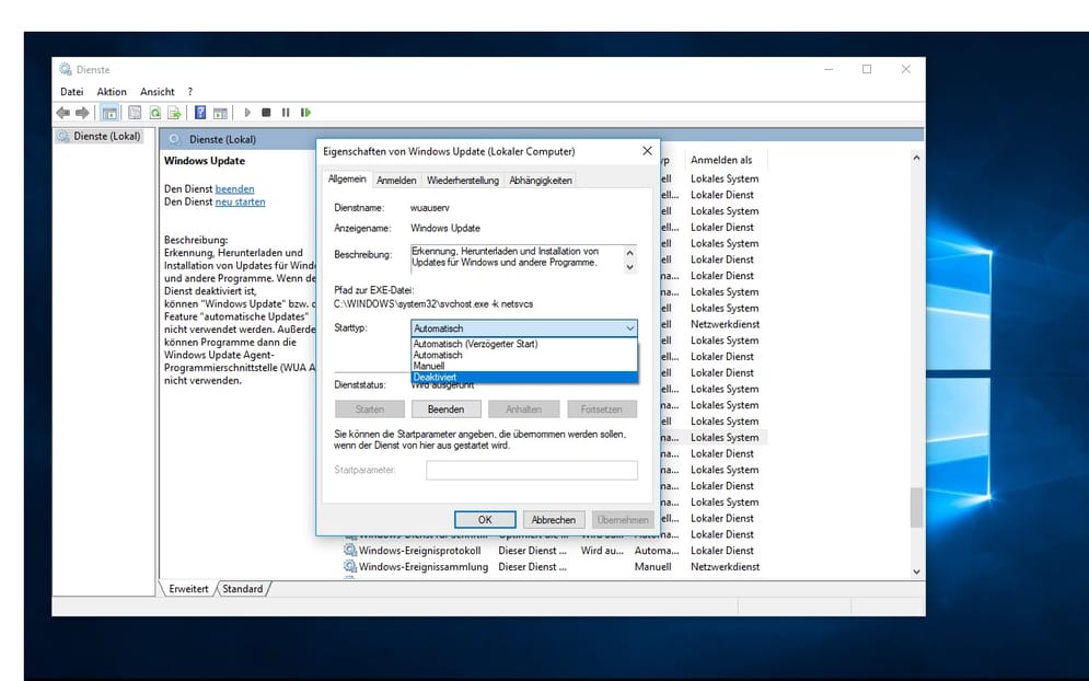 Windows 10: So Deaktivieren Sie Automatische Updates