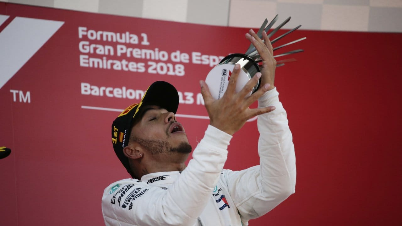 Der Schnellste beim Grand Prix von Spanien: Lewis Hamilton.