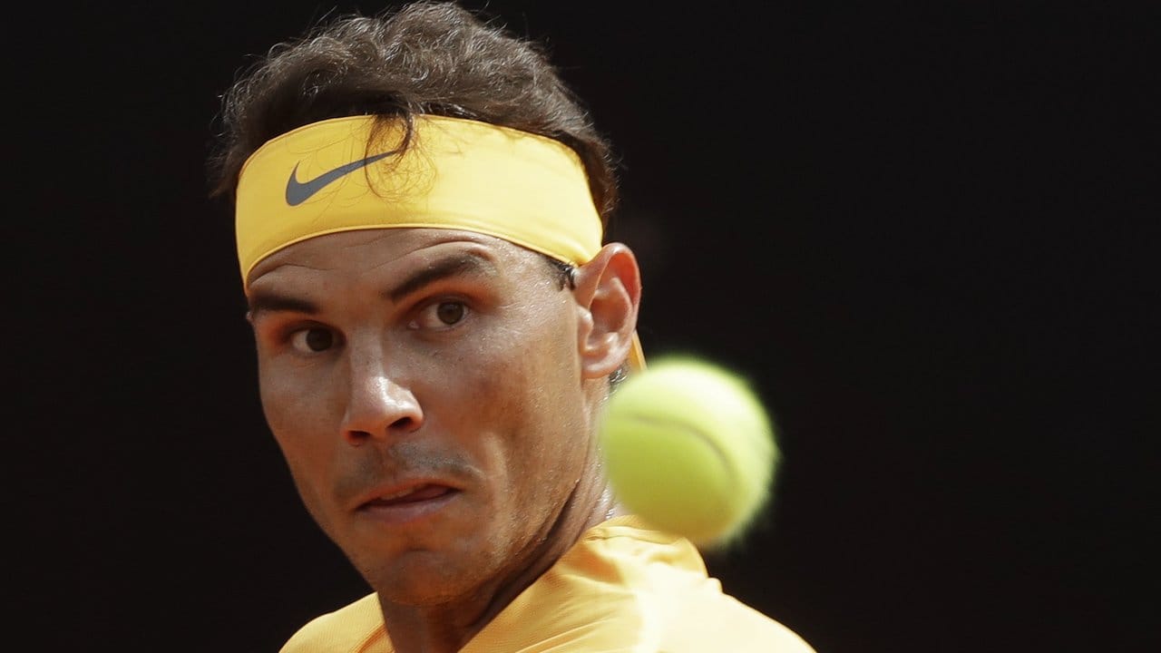 Kann mit einem Turniersieg in Rom wieder Nummer Eins werden: Der Spanier Rafael Nadal.