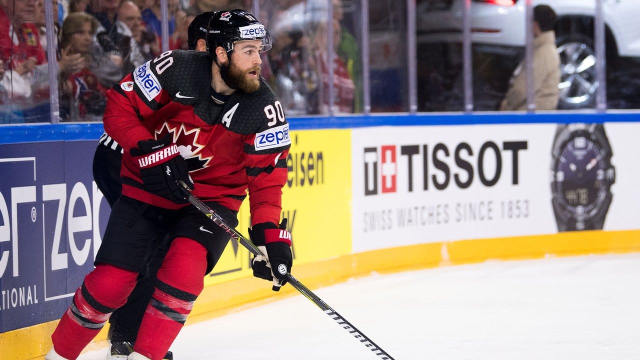 Kanadas Ryan O'Reilly hat in der Verlängerung gegen Russland das entscheidende Tor geschossen.