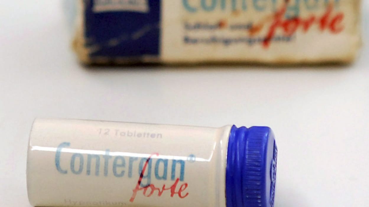 Contergan: Die Tabletten waren in Deutschland rezeptfrei erhältlich.