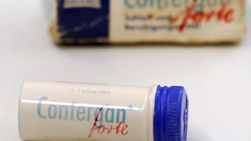 Contergan: Die Tabletten waren in Deutschland rezeptfrei erhältlich.