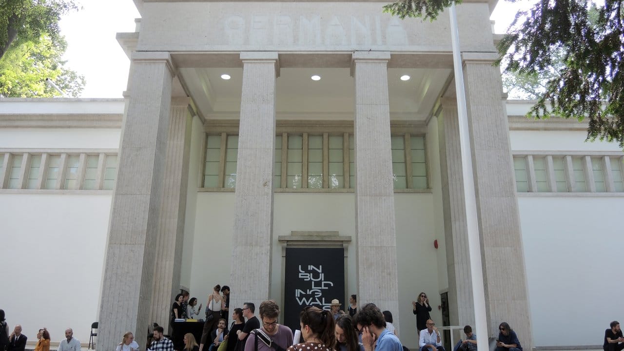Der deutsche Pavillon auf der Architektur-Biennale.