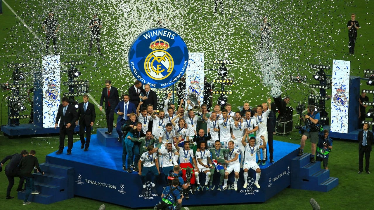 Real Madrid holte sich zum dritten Mal in Serie den wichtigsten Titel im Vereinsfußball.