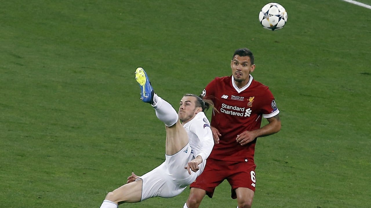 Gareth Bale traf per spektakulärem Fallrückzieher zum 2:1.