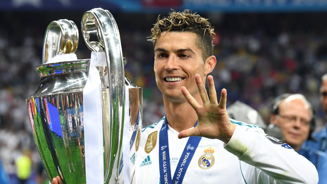 Cristiano Ronaldo gewann zum fünften Mal die Champions League.