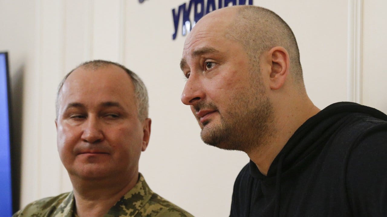 Arkadi Babtschenko (r. Arkadi Babtschenko (r.