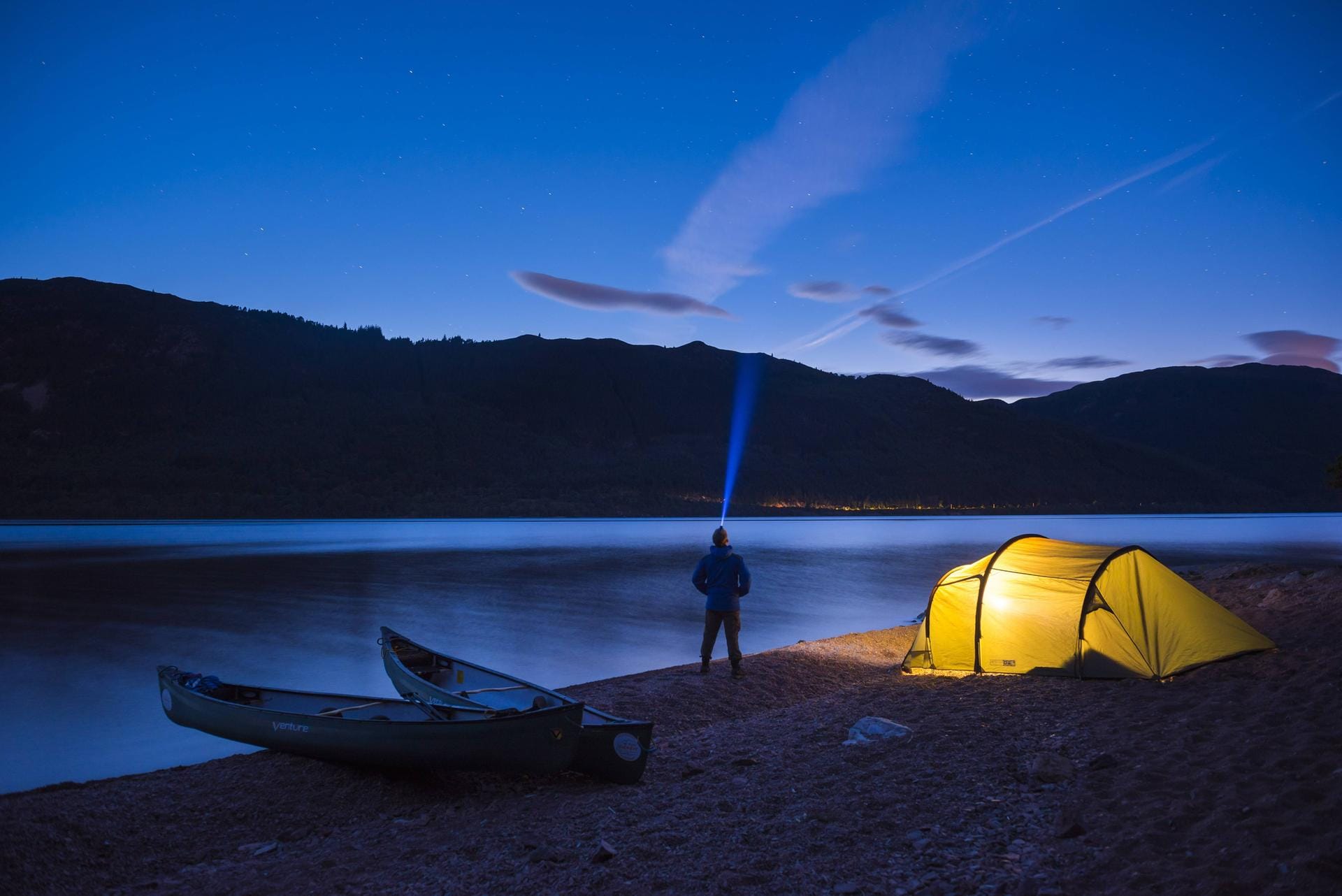 Rund um den Loch Ness befinden sich verschiedene Campingplätze.