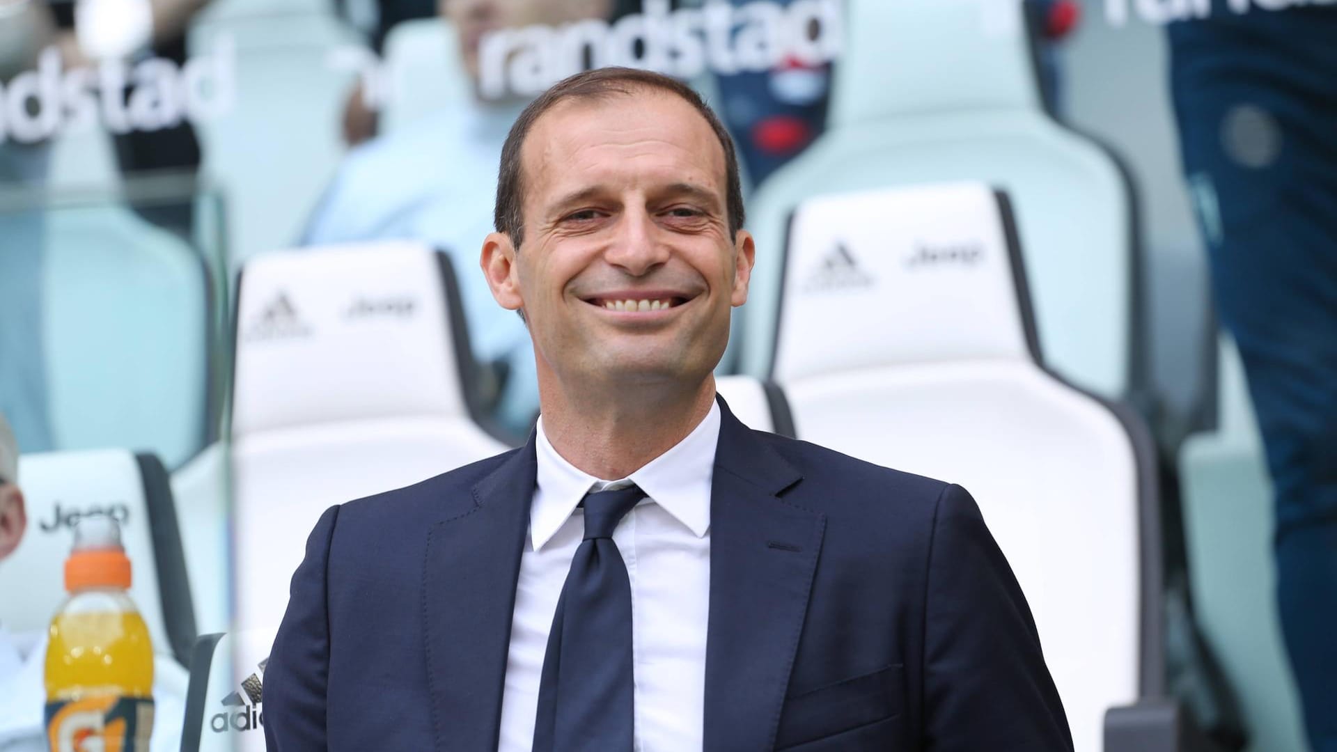 Massimiliano Allegri: Trainiert seit 2014 Juventus Turin und hat noch einen Vertrag bis 2020.