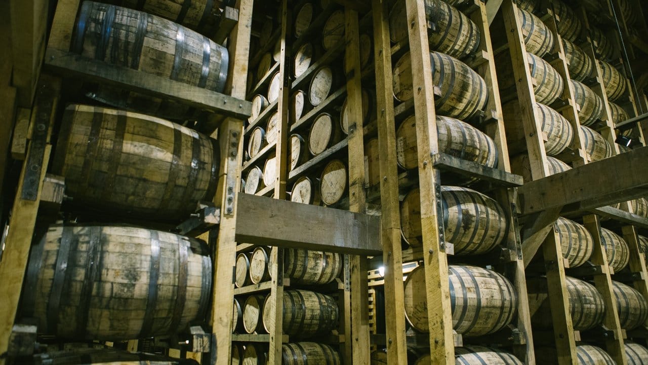 Die Brennerei von Jack Daniel's in Lynchburg: Amerikanischer Whiskey steht auch auf der Strafzoll-Liste der EU.