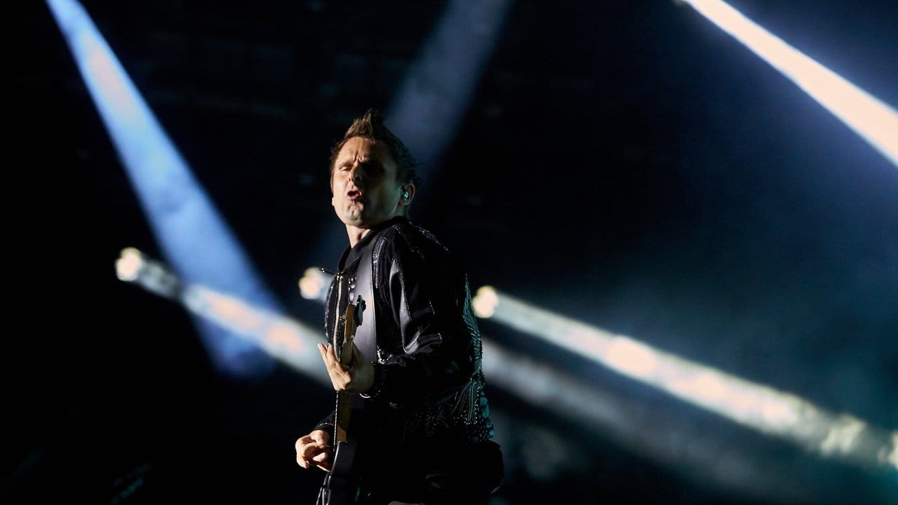 Matthew Bellamy, Frontmann der britischen Rockband Muse bei "Rock am Ring". Matthew Bellamy, Frontmann der britischen Rockband Muse bei "Rock am Ring".