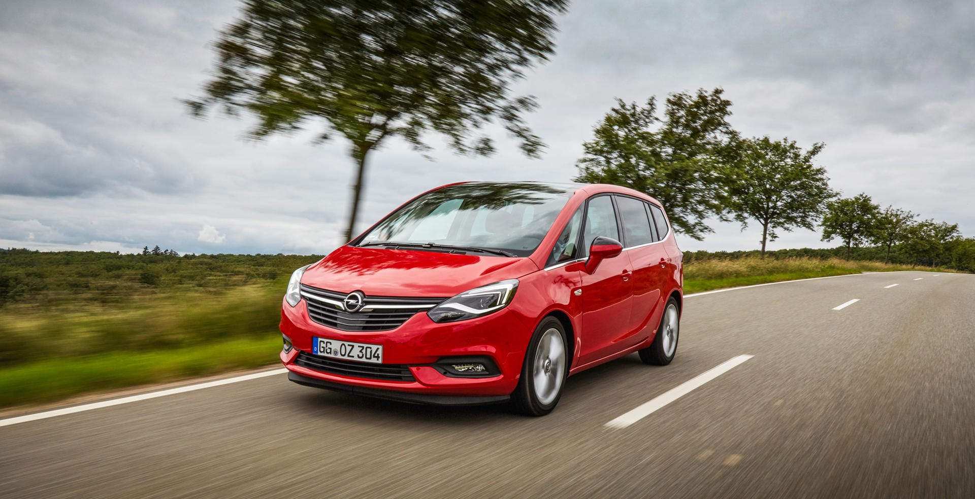 Platz 1 der Kompaktvans: Opel Zafira 1.6 DIT Start/Stop (53,61 Prozent).