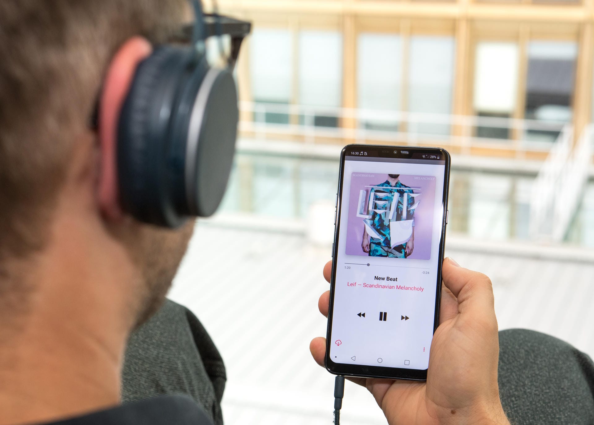 Alleinstellungsmerkmal des LG G7 ThinQ ist ein hochwertertiger Digital-Audio-Wandler. Er ermöglicht zahlreiche Audioeinstellungen und sorgt für besseren Klang als bei manch anderen Smartphones.
