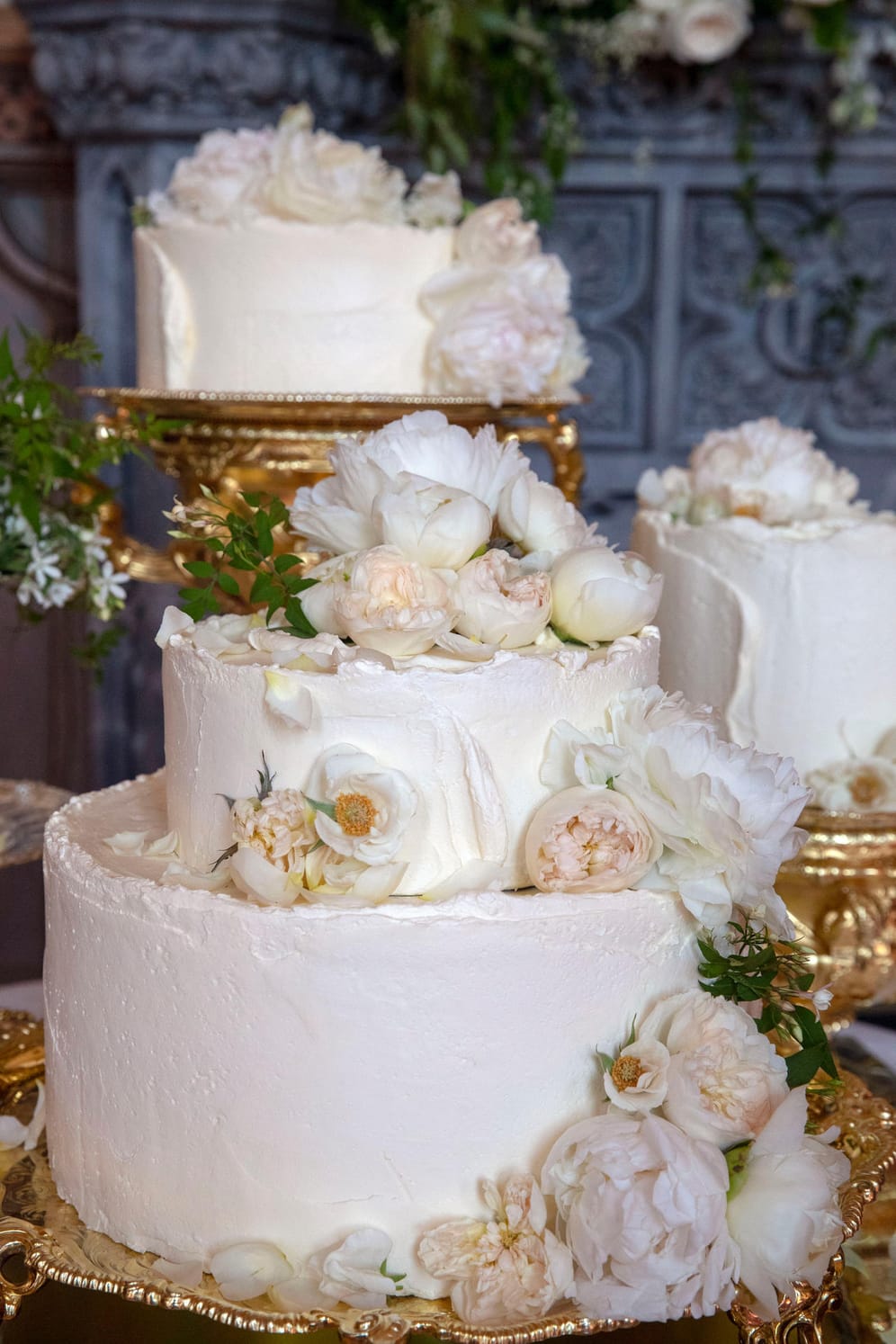 Die Hochzeitstorte: Gebacken von Konditorin Claire Ptak, mit dem Geschmack von Zitrone und Holunderblüten.