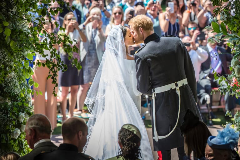 Der Hochzeitskuss ...